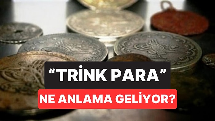 Hepimizin Sıklıkla Kullandığı 'Trink Para' Deyimi Nereden Geliyor?