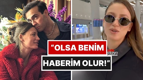 Serenay Sarıkaya Evlilik İddialarını Yalanladı