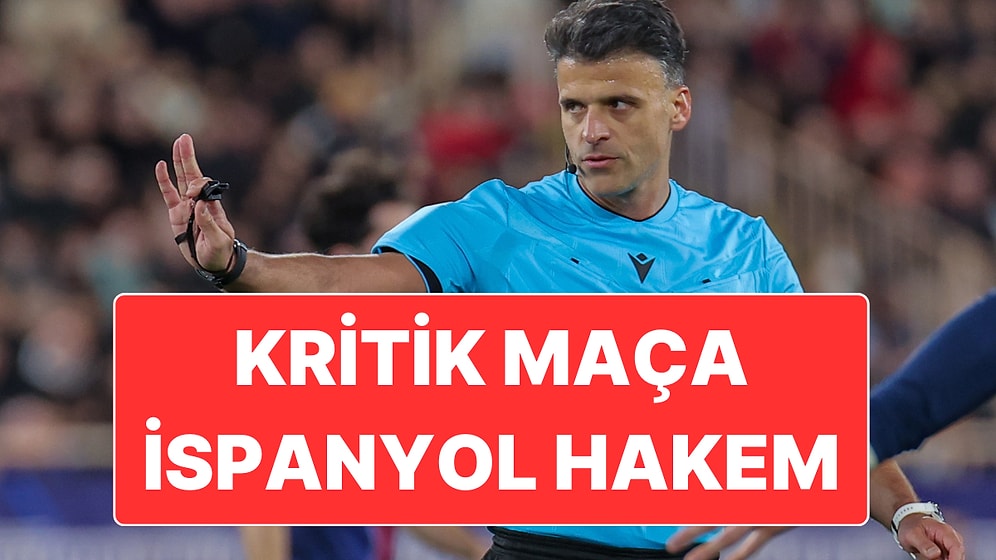 Galatasaray’ın Kritik Liverpool Maçında İspanyol Hakem Düdük Çalacak