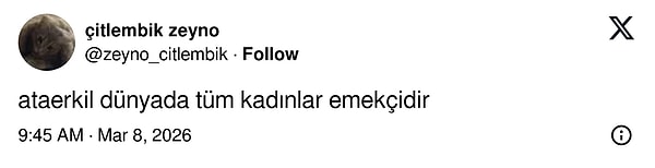 Hepimizin günü kutlu olsun!