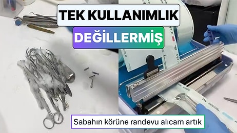 Bir Diş Hekimi Pek Çok Kişinin Tek Kullanımlık Sandığı Ürünlerin Temizlik Sürecini Paylaştı