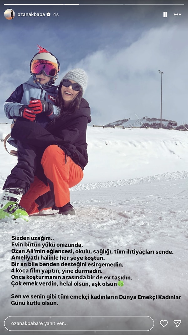 Bugün gündemimizde olmasının sebebi ise başka! Akbaba, bu sefer 8 Mart Dünya Kadınlar Günü için yaptığı duygusal paylaşımla gündeme oturdu.