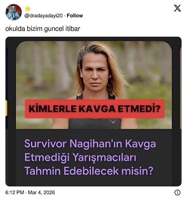 5. Yakışmadı çocuklar.