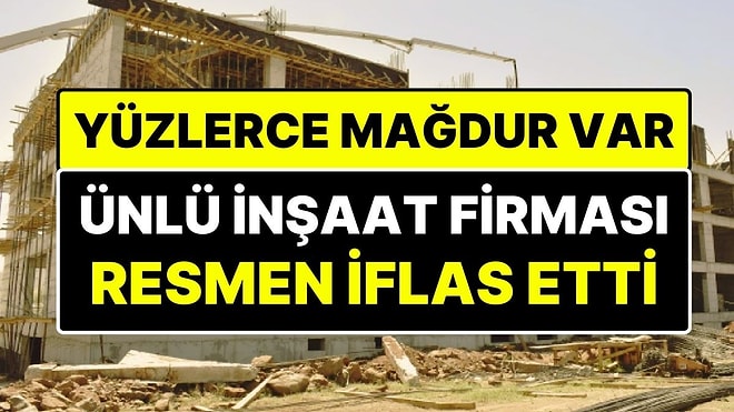 Türkiye'nin Ünlü İnşaat Firmalarından Yeşil GYO, Mahkeme Kararıyla Resmen İflas Etti
