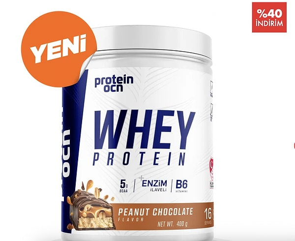 Sporcu dostu lezzet: Protein Ocean Peanut Chocolate Whey Protein!