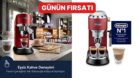 Kahve Tutkunları Buraya! Kalitesiyle Öne Çıkan DeLonghi Dedica Manuel Espresso Makinesi İndirimde!