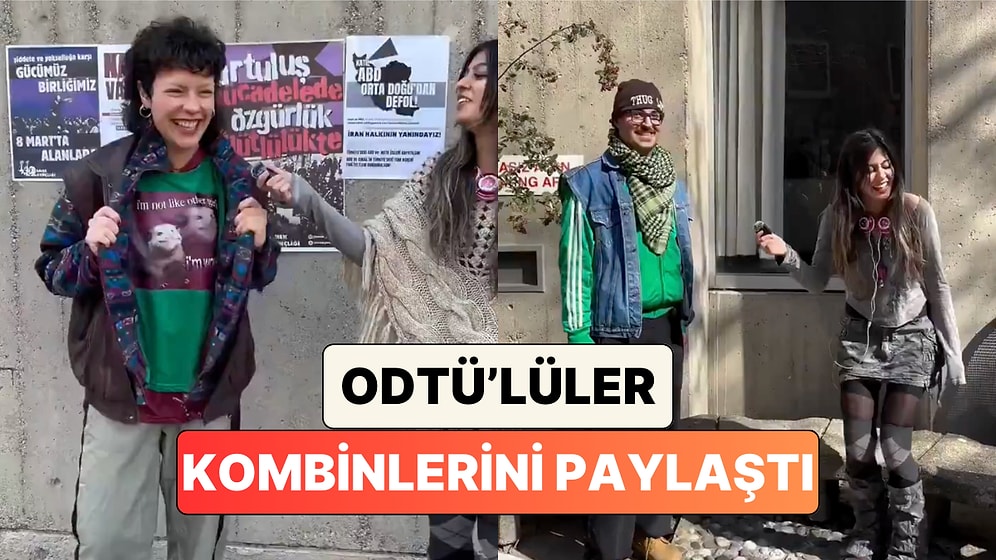 Herkesin Tarzı Kendine: ODTÜ'lü Öğrenciler Bir Okul Gününde Giydikleri Kıyafetleri Paylaştı