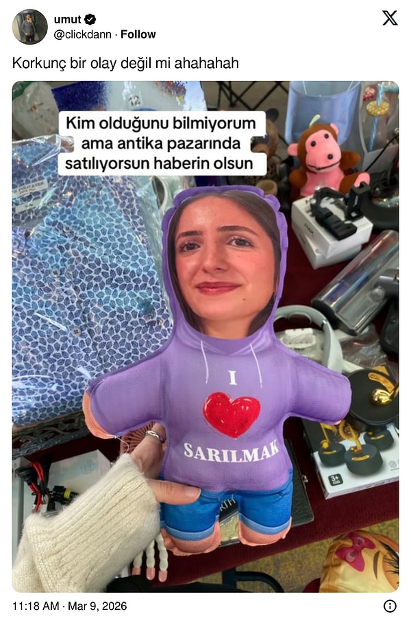 Kimse ortaya çıksın.