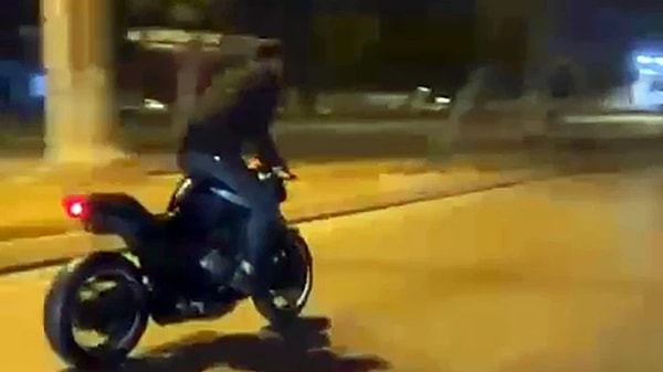 Dur ihtarına uymadı ama kaçamadı.