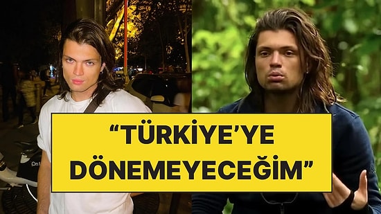 Türkiye'ye Dönemiyor! Survivor'dan Elenen Onur Alp'ten İlk Paylaşım Geldi