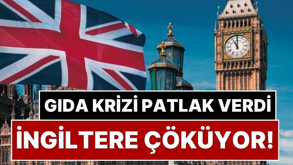 Büyük Tehlike Kapıda, İngiltere Çöküyor! Gıda Politikaları Uzmanından 'Gıda Krizi' Uyarısı