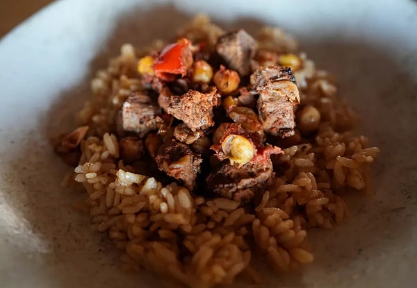 Dileklerin gerçekleşmesi için pişirilen yemek: Bolama aşı.