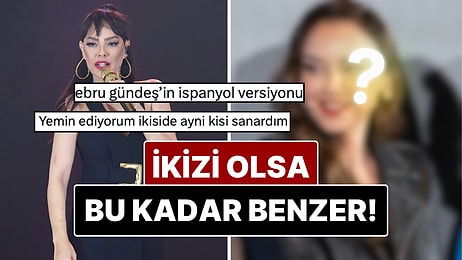 Ebru Gündeş ile İspanyol Şarkıcı Chenoa Arasındaki Benzerlik Şaşırttı!