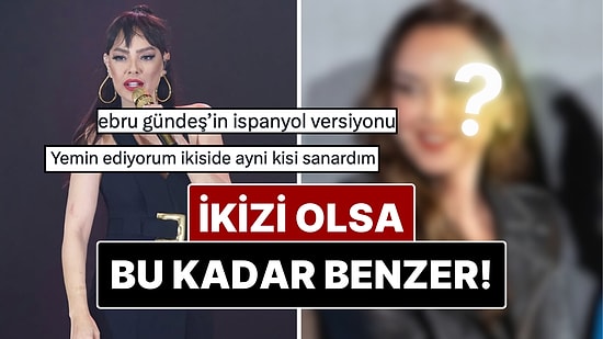 Ebru Gündeş ile İspanyol Şarkıcı Chenoa Arasındaki Benzerlik Şaşırttı!
