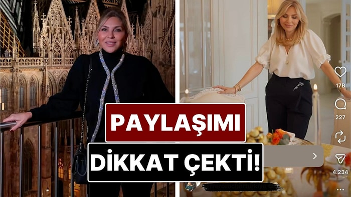 Arzu Sabancı'nın Sosyal Medyadaki Reklam Paylaşımı Dikkat Çekti!