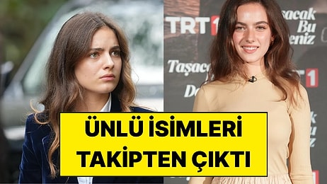 Taşacak Bu Deniz’in Yıldızı Ava Yaman Instagram’da Takip Listesini Temizledi