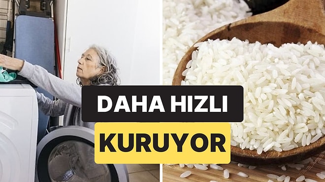 Kurutma Makinesi Olanlar Bile Deniyor: Bir Avuç Pirinç ve Pet Şişe ile Çamaşır Hilesi