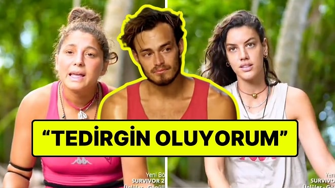 Survivor'da Seren Ay ve Deniz, Can Berkay'ın Yanlarına Gelmesine İsyan Etti