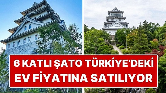 6 Katlı Şato Türkiye'deki Ev Fiyatına Satışa Çıkarıldı! Restoranı Bile Var