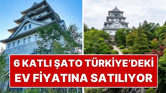 6 Katlı Şato Türkiye'deki Ev Fiyatına Satışa Çıkarıldı! Restoranı Bile Var