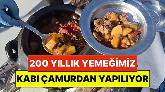 Coğrafi Tescilli Yemeğimiz Gudu Güveci 200 Yıldır Pişiriliyor!