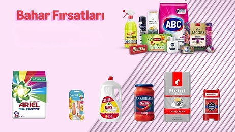 Deterjandan Atıştırmalığa: Süpermarket Ürünlerinde Sepeti Dolduran Fırsat Başladı!