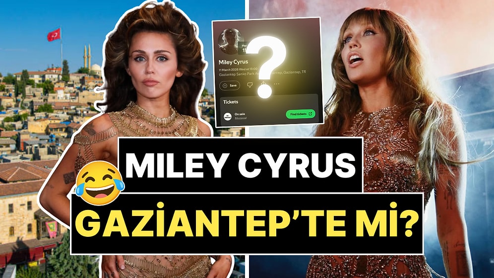 Neler Oluyor? Miley Cyrus Gaziantepli Hayranlarını Heyecanlandırdı!