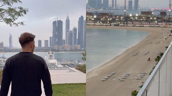 Tourist Reveals Current State of Dubai Beaches Following Recent Attacks in New Viral Video