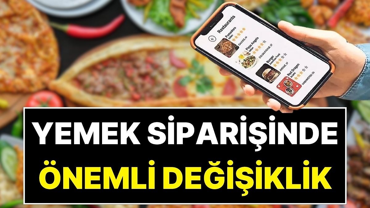 Online Yemek Siparişlerinde Yeni Dönem: Yemek Ücretlerine Şeffaflık Geliyor!