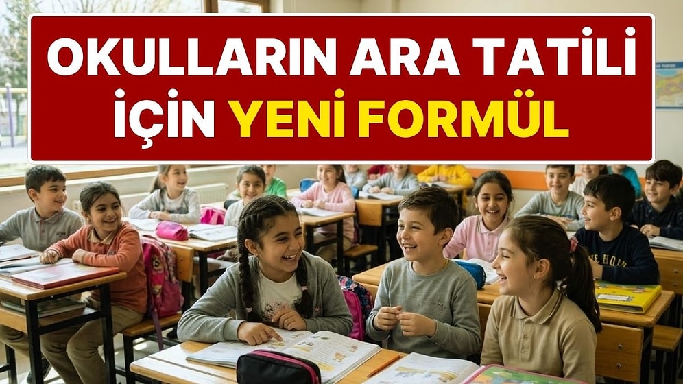 Okulların Ara Tatili Kalkacak mı? Esnek Ara Tatil Modeli Gündemde