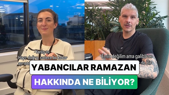 Yabancı Arkadaşlarına Türk Yemekleri Tattıran Kadın Şimdi de Onlara "Ramazan Hakkında Ne Bildiklerini" Sordu