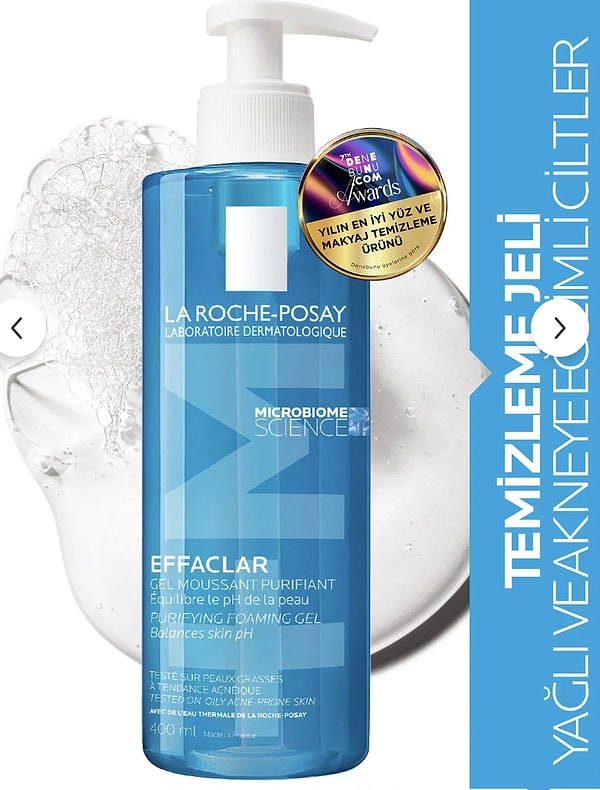 Cildinizdeki farkı hissedin: La Roche Posay Effaclar Serisinde %25 fırsat!