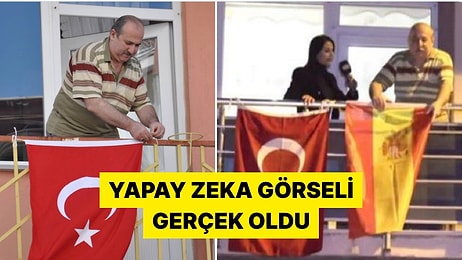 Balkona Astığı Bayrakla Fenomen Olan Vatandaşa İspanyollar Tepkisiz Kalamadı