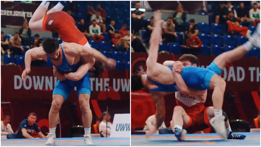 Islamgereev Flips the : A Last-Second 'Flying Squirrel' Move Changes the Entire Fate of the Match!