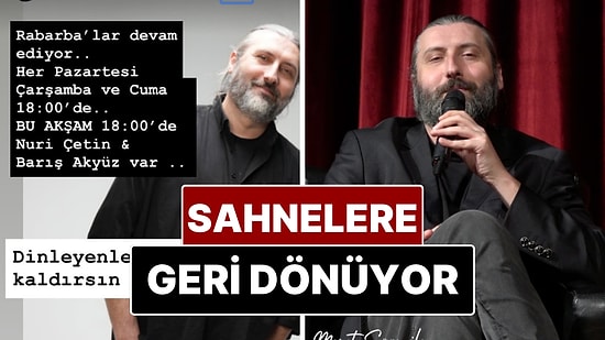 Taciz İddialarının Ardından Programı İptal Edilen Mesut Süre Sahnelere Dönüyor!
