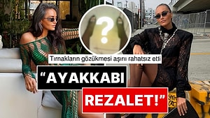 Eda Taşpınar'ın Cep Yakan Tuhaf Tasarımlı Ayakkabısı Gündem Oldu!