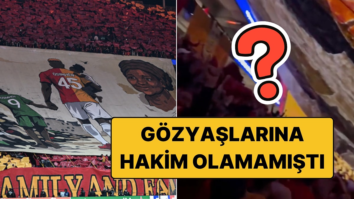 Osimhen’i Ağlatan Galatasaray Koreografisi Bir Taraftarın Gözünden Paylaşıldı