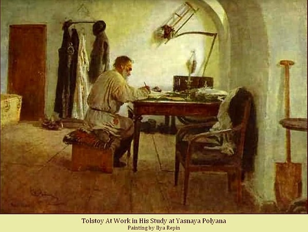 Tolstoy savaş sahnesini bu yüzden uzatıyor.