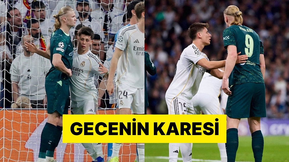 Real Madrid Manchester City Maçındaki Haaland Arda Güler Eşleşmesi Dünya Çapında Viral Oldu