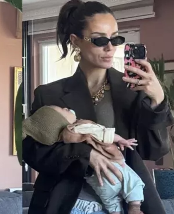 Mutlu evliliklerini kısa süre sonra bebek haberiyle taçlandıran çift, 17 Ocak 2025’te oğullarını kucaklarına almıştı.