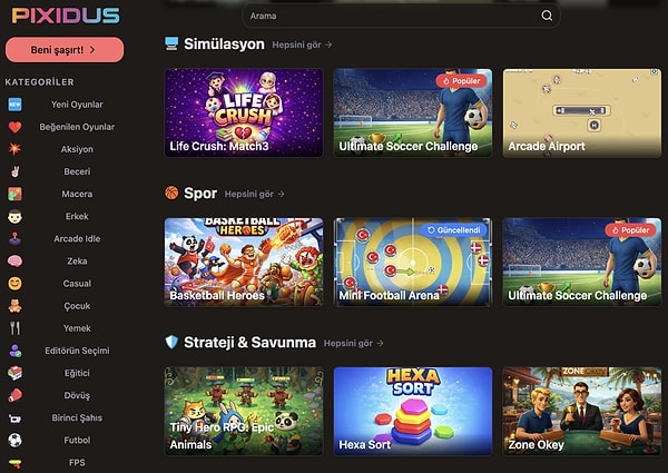 Her Yaşa Uygun Ücretsiz Oyun Sitesi Deneyimi Pixidus’ta!