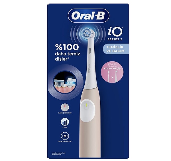Gülüşünüze pembe bir dokunuş: Oral-B iO2'de 60 günün en dip fiyatı!