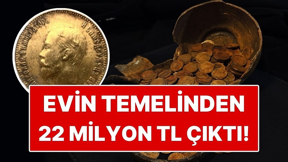 Tarihi Evin Temelinden 409 Altın Sikke Çıktı: Değeri Yaklaşık 22 Milyon Lira