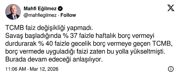 "Devam edeceği anlaşılıyor."