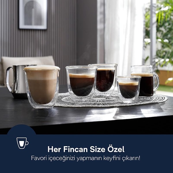 Tek Dokunuşla 4 Farklı Kahve Seçeneği