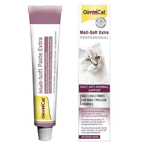 Patili dostlara lezzetli koruma: Gimcat Malt Soft Kedi Macunu!