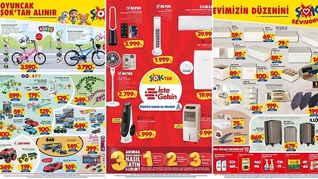 ŞOK'a Valiz Seti Geliyor! 14 Mart 2026 ŞOK Aktüel Ürünler Kataloğu