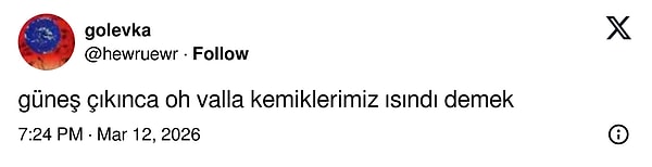 Yanıtlar da bir o kadar ilginçti...