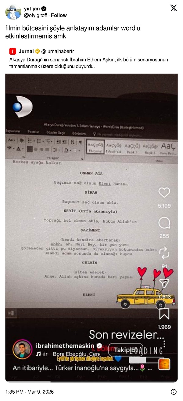 Bütçe çıkmamış.