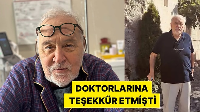 Hayatını Kaybeden Ünlü Tarihçi ve Yazar İlber Ortaylı'nın Paylaşılan Son Fotoğrafı